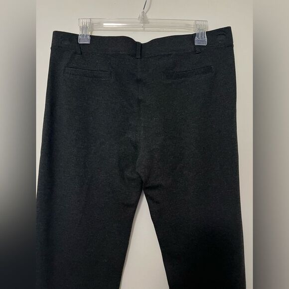 Betabrand Dress Pant Yoga Pants in Charcoal, Size XL - Straight Leg Stretch Work - Picture 5 of 5